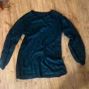 Long sleeve sweater dress